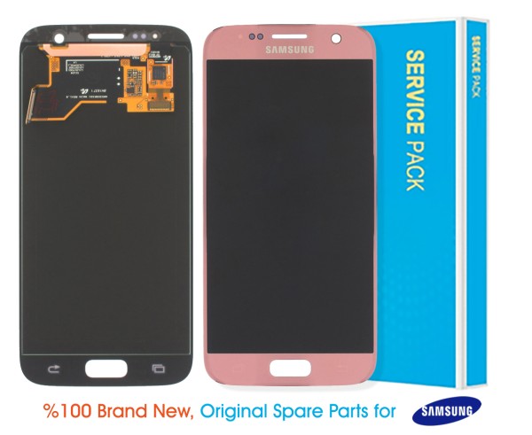 Samsung Galaxy S7 G930 Display Pink - GH97-18523E