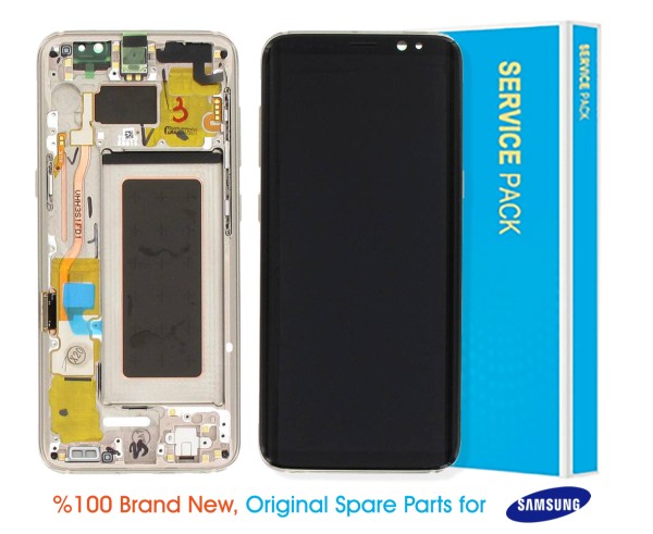 Samsung Galaxy S8 G950 Display Gold - GH97-20457F