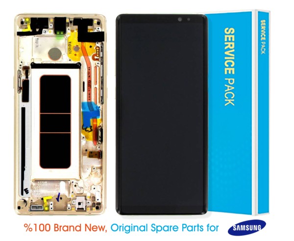 Samsung Galaxy Note 8 N950 Display Gold - GH97-21065D