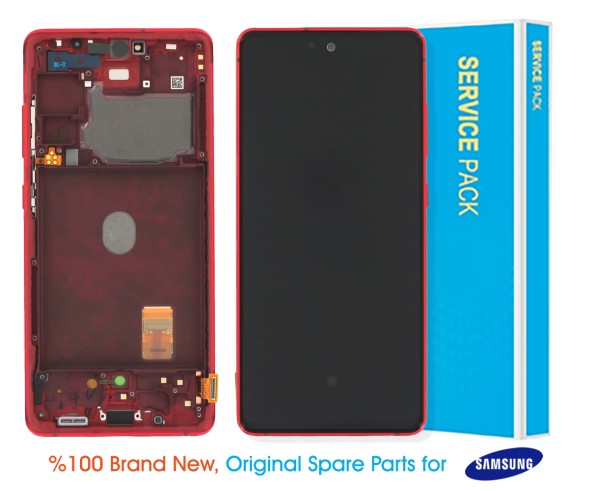 Samsung Galaxy S20 FE G780 Display Red - GH82-24220E