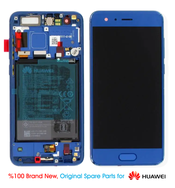 Huawei Honor 9 Display Blau + Akku - 02351LBV
