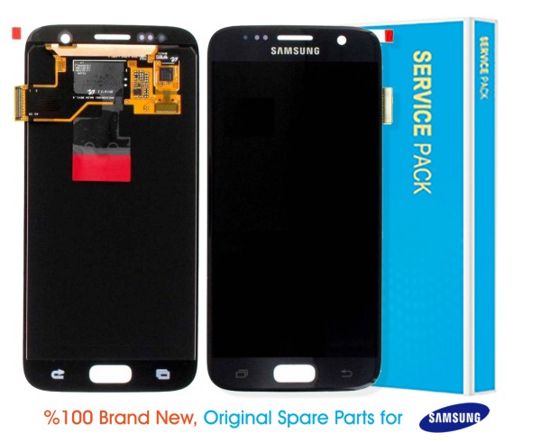 Samsung Galaxy S7 G930 Display Black - GH97-18523A