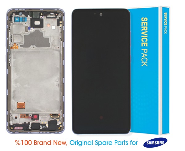 Samsung Galaxy A725F A72 Display- Violet GH82-25849C