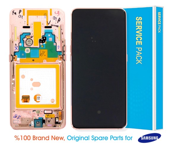 Samsung Galaxy A80 A805 Display Gold - GH82-20348C