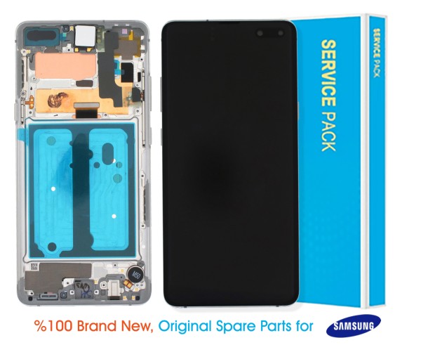 Samsung Galaxy S10 - 5G G977 Display Silver - GH82-20442A