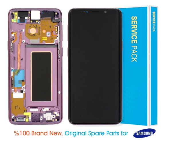 Samsung Galaxy S9 G960 Display Purple - GH97-21696B