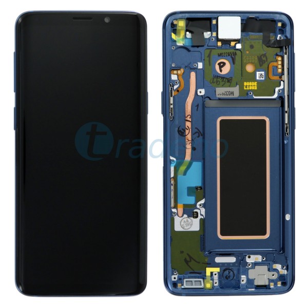 Samsung SM-G960F Galaxy S9 LC-Display Einheit Blau
