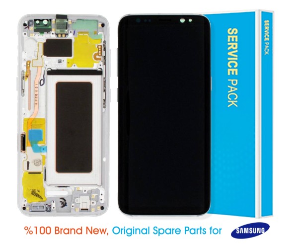 Samsung Galaxy S8 G950 Display Silver - GH97-20457B