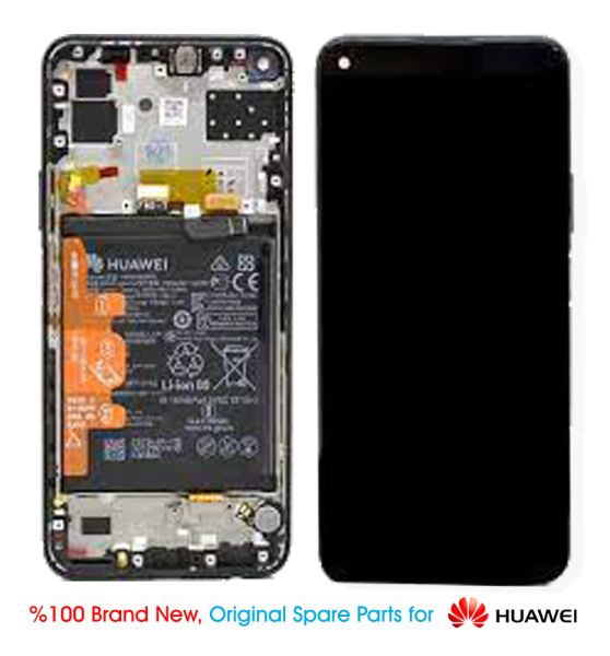 Huawei P40 Lite 5G Display Schwarz - 02353SUN