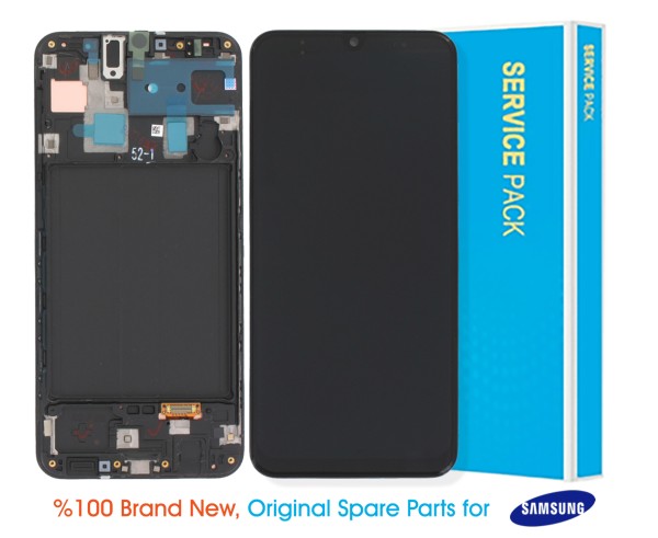 Samsung Galaxy A30 A305 Display Black - GH82-19202A