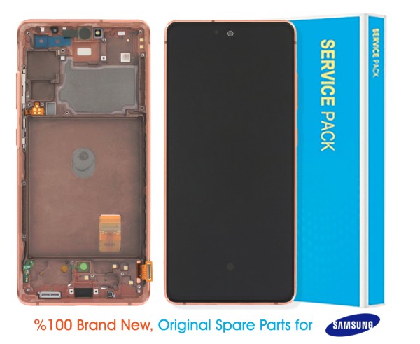 Samsung Galaxy S20 FE - 5G G781 Display Orange - GH82-24214F
