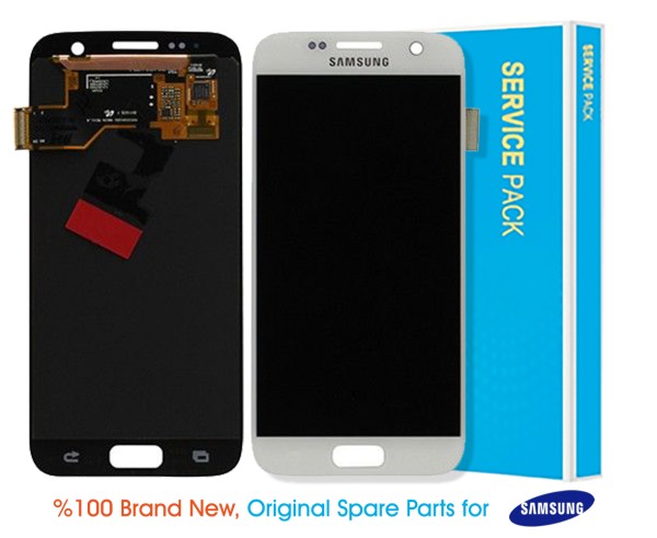 Samsung Galaxy S7 G930 Display White - GH97-18523D
