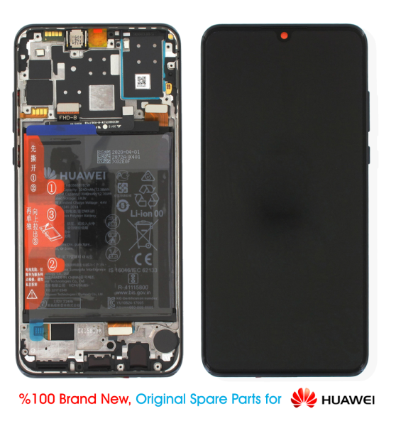 Huawei P30 Lite Display Black - 02352RPW