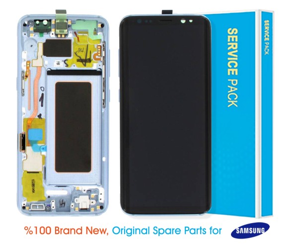 Samsung Galaxy S8 G950 Display Blue - GH97-20457D