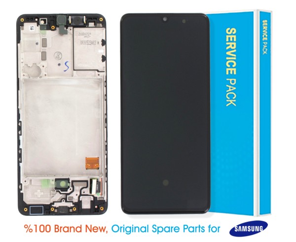 Samsung Galaxy A41 A415 Display Black - GH82-22860A