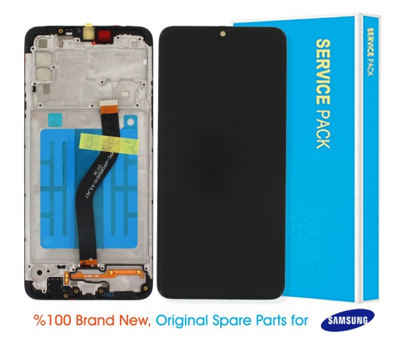 Samsung Galaxy A20s A207 Display Black - GH81-17774A