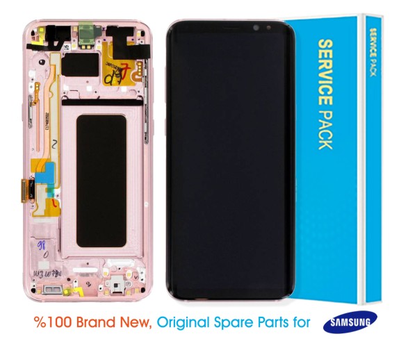 Samsung Galaxy S8 Plus G955 Display Pink - GH97-20470E