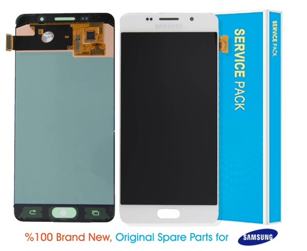 Samsung Galaxy A5 2016 A510 Display White - GH97-18250A