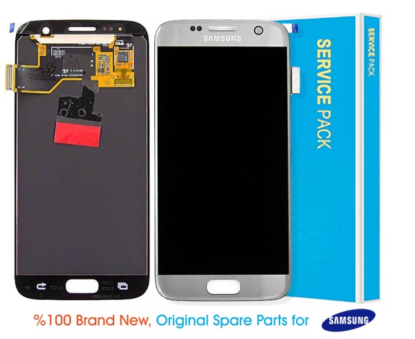 Samsung Galaxy S7 G930 Display Silver - GH97-18523B
