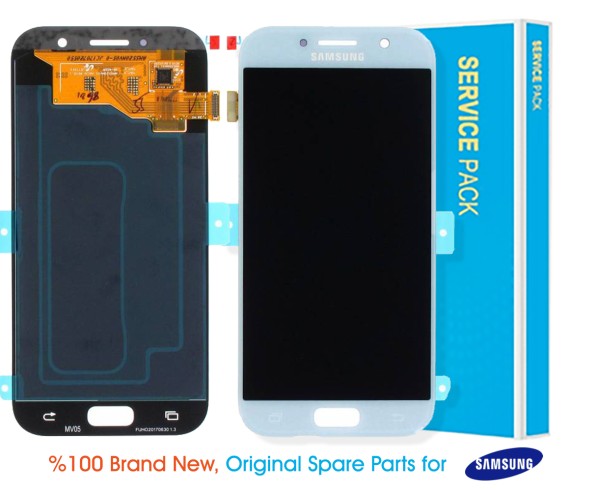 Samsung Galaxy A5 2017 A520 Display Blue - GH97-20135C